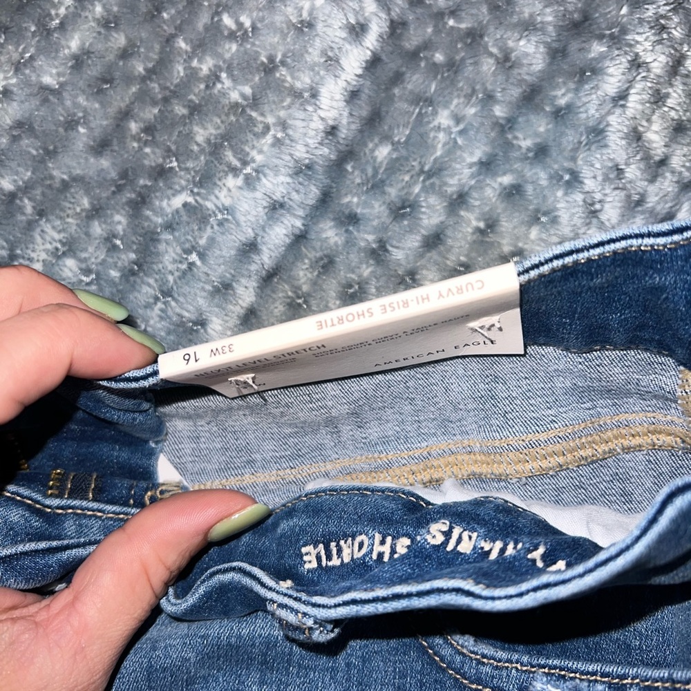 Hugh ruse curvy American eagle shorts size 16